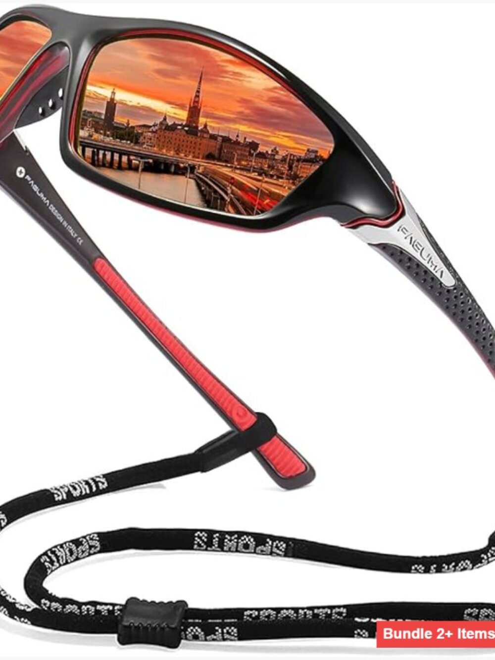 Polarized Sports Sunglasses for Men Cycling Driving Fishing UV Protection